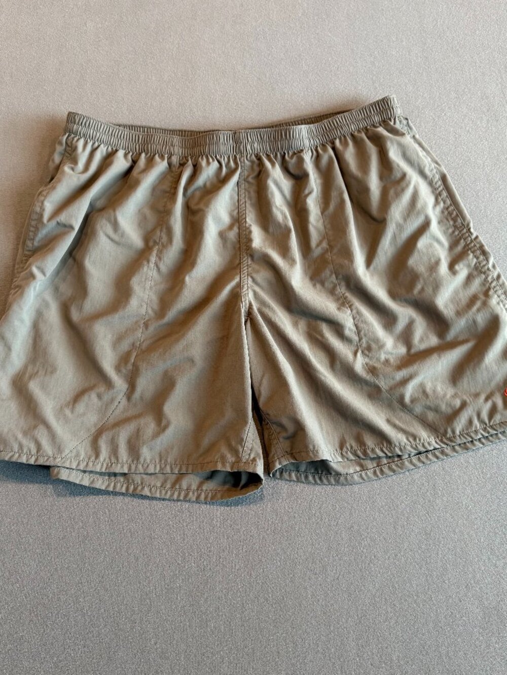 Duck Camp Men’s Outdoor Performance Shorts 7" Khaki Tan Lined XL